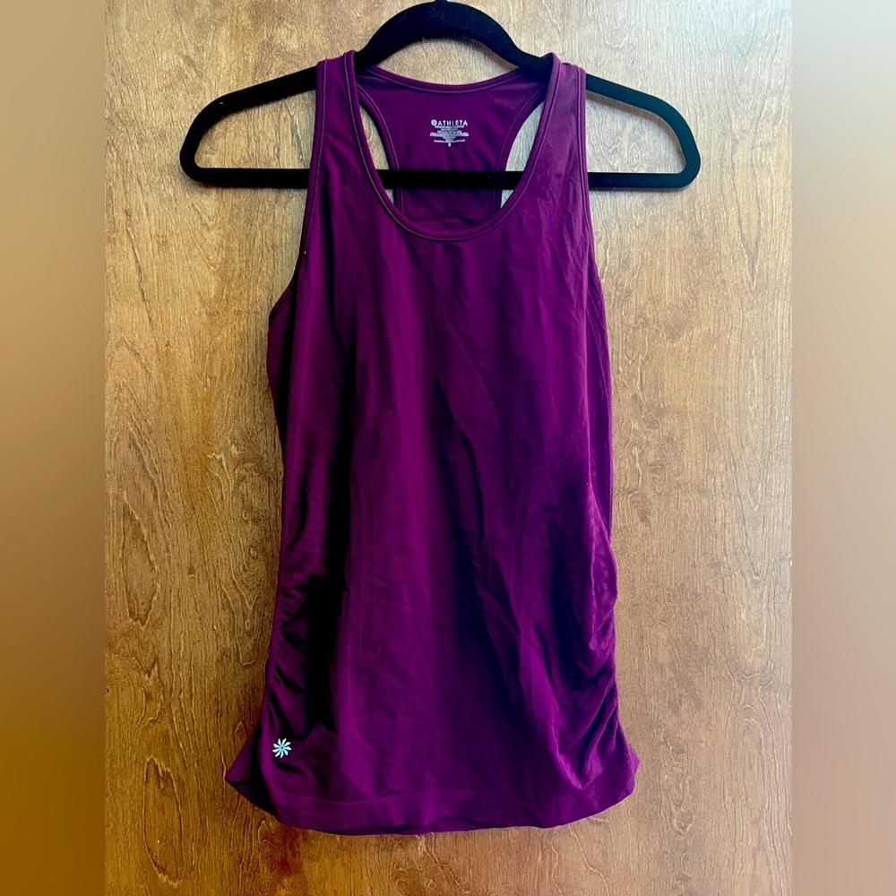 Athleta burgundy Tank Top
